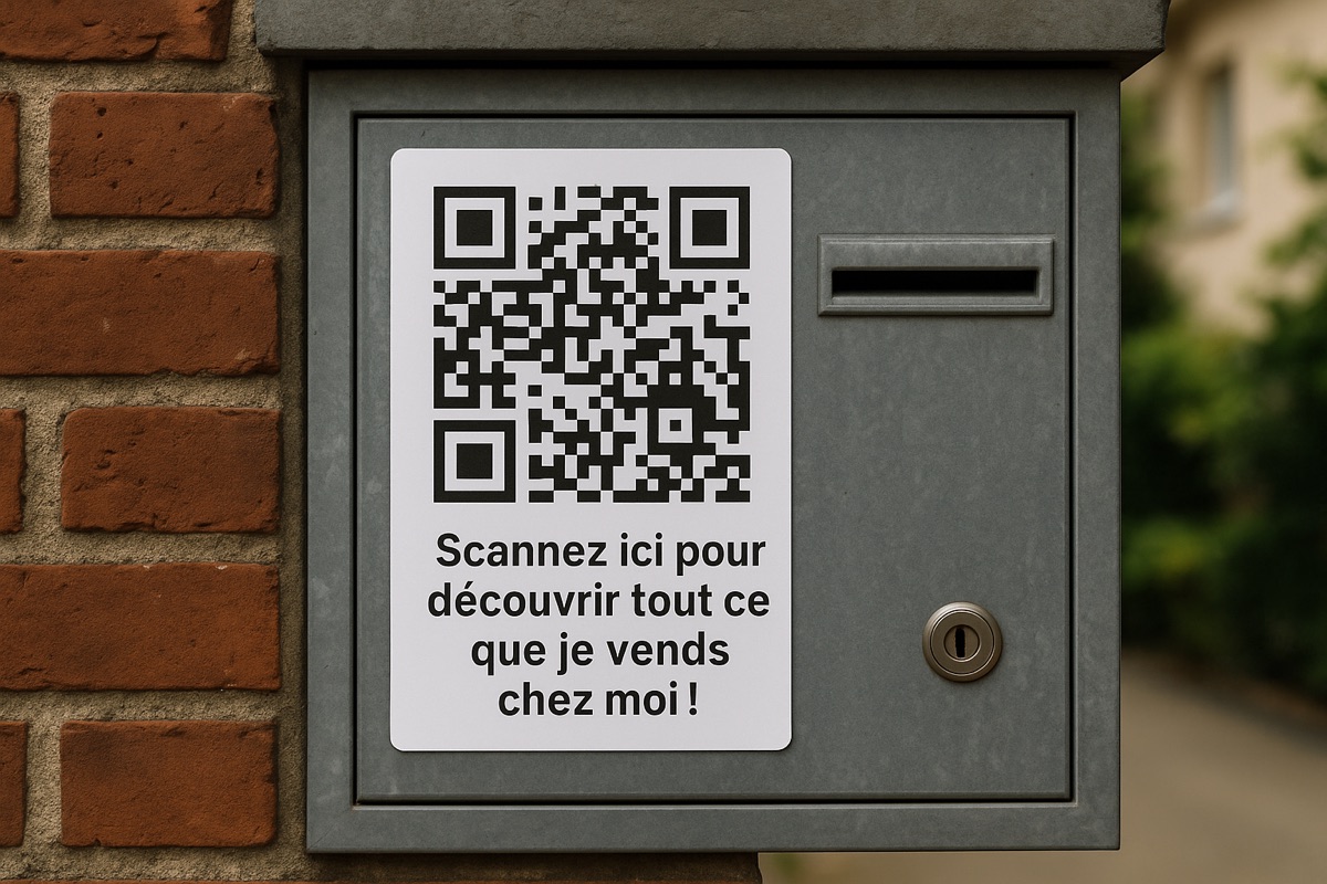 Un QR code sur votre boîte aux lettres ? L'astuce maligne pour réussir votre vide-maison en ligne
